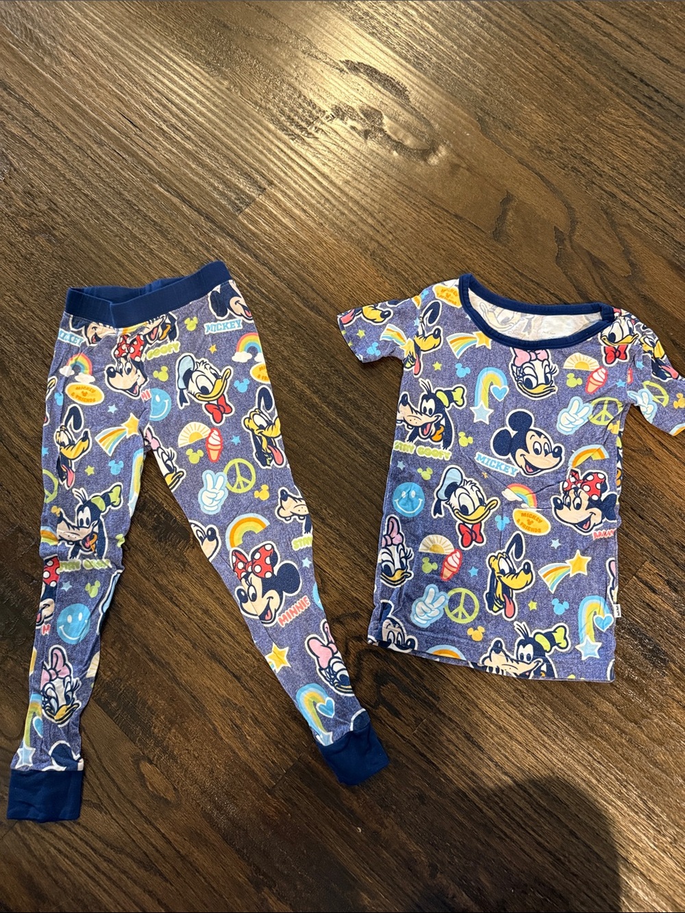 Little Sleepies Mickey’s Clubhouse 2 Piece Short Sleeved PJs
